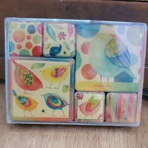 Colorful Bird Magnet Set DY766